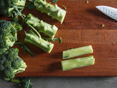 What To Do With Broccoli, Pickled Asparagus, Broccoli Stalk, Broccoli Stems, Chicken Curry Salad, America Food, Broccoli Cauliflower, Food System, Serious Eats