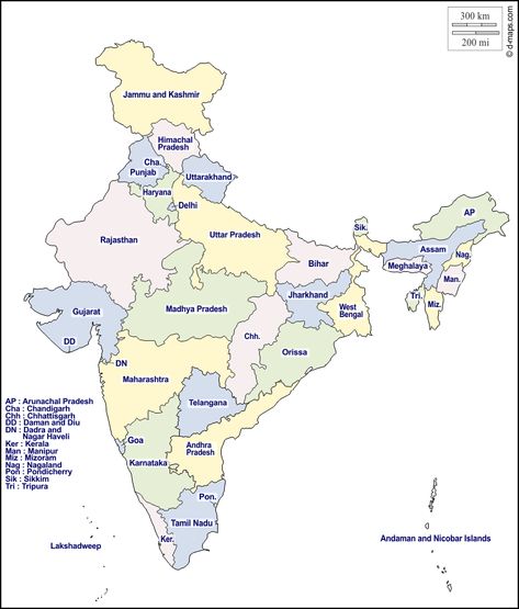 India free map, free blank map, free outline map, free base map outline, states, names, color (white) Indian Illustrations, Indian Map, India World Map, Dadra And Nagar Haveli, State Names, Map Of India, Daman And Diu, To The Unknown, Indian Illustration