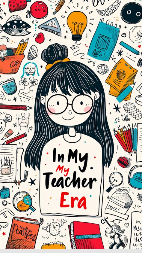 In my teacher era #art #wallpaper #teacher Teacher Wallpaper, Teacher Aesthetic, Teacher Wardrobe, My Teacher, Class Decoration, Visual Aids, Ios Wallpapers, Art Wallpaper, Aesthetic Wallpapers