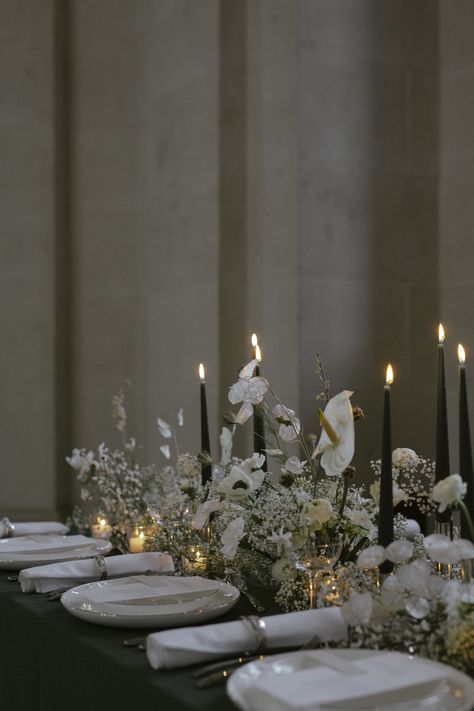 Modern Chic Wedding Reception, Wedding Invite Photography, Luxury Tablescapes, Ios Wedding, Wedding Table Florals, Wedding Table Inspiration, Chic Wedding Style, Yorkshire Wedding, Flowers Candles