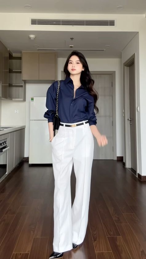 Asian Corporate Fashion, Corporate Girl Aesthetic, Business Outfit Ideas, Business Formal Outfit, Siren Outfits, Teachers Outfits, Korean Ulzzang Fashion, Style Classe, Conference Outfit