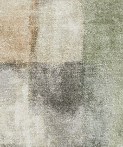 Rimoldi Painterly Tufted Rug, Large 160x230cm, Soft Grey & Green | MADE.com Urban Wall Decor, Sage Green Rug, Sage Green Living Room, Rustic Interior Design, Urban Wall, Interior Design Rugs, Carpet Texture, Home Decorating Ideas Living Room