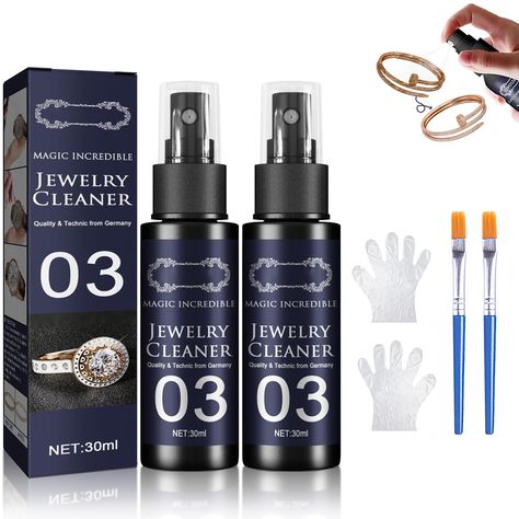 Silver jewelry cleaner