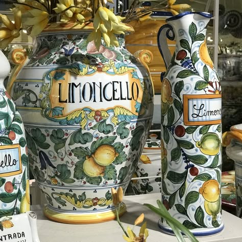 #biscotti_jar, #italy, #intrada_italy, #handmade, #pottery, #ceramics, Italian Pottery Design, Amalfi Pottery, Sicilian Pottery, Sicilian Ceramics, Italian Dinnerware, Ceramic Rooster, Tuscan Design, Italian Decor, Lemon Decor