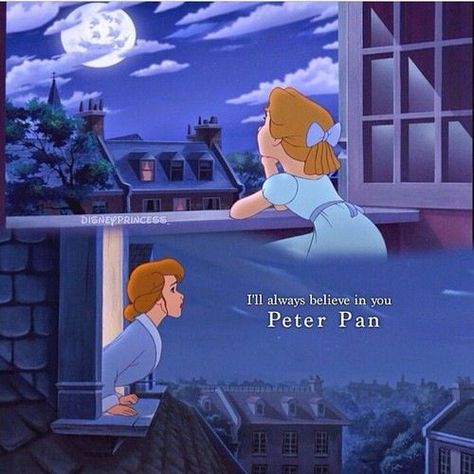 Wendy / Peter Pan Morning Life Quotes, Life Quotes Happy, Wendy Peter Pan, Good Morning Motivational Messages, Wendy Darling, Peter Pan Disney, Peter And Wendy, Quotes Good Morning, Happy Morning Quotes