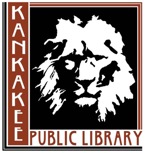 Kankakee Public Library Library Logo, Atlas Shrugged, Town Names, Place Names, Logo Ideas, Public Library, Lord Of The Rings, The Rings, Old And New