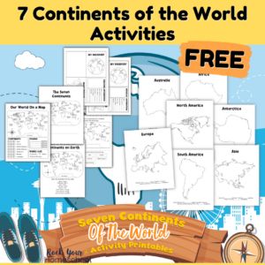 Geography Project Ideas, Continents Activities, Continents Of The World, Seven Continents, Continents And Oceans, Country Studies, Europe Continent, Homeschool Social Studies, Types Of Play