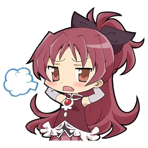 Madoka Magica Chibi, Madoka Sticker, Madoka Magica Stickers, Madoka Chibi, Magical Madoka, Kyouko Sakura, Mobile Stickers, Puella Madoka Magica, Mahō Shōjo Madoka Magica