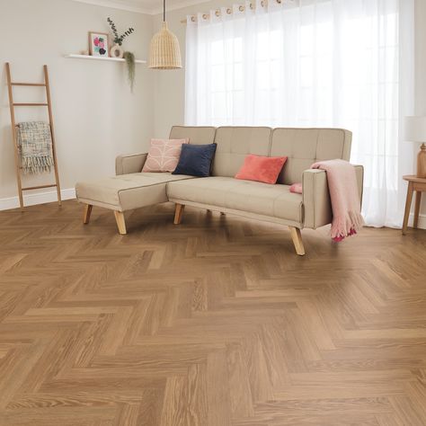 Honey Oak Herringbone Floor, Karndean Herringbone Flooring, Herringbone Vinyl Floor, Karndean Knight Tile, Wood Plank Art, Limed Oak, Wood Parquet Flooring, Karndean Flooring, Luxury Vinyl Tile Flooring