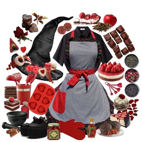 Pastry Witch Cooking Outfit Aesthetic, Pastry Chef Aesthetic Outfit, Baking Outfit Cute, Pastry Chef Outfit, Chef Outfit Aesthetic, Cute Chef Outfit, Chefs Outfit, Vtuber Inspiration, Gem Adopts