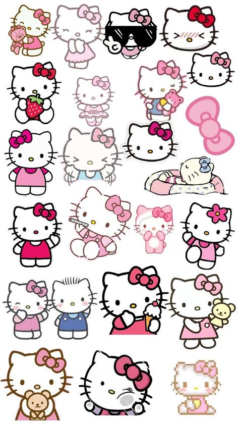 Sanrio Diy Stickers, Hello Kitty Emoji Sticker, Phone Case Stickers Hello Kitty, Hello Kitty Sticker Sheet Printable, Hello Kitty Name Label, Hello Kitty Stuff To Print, Cute Stickers Hello Kitty, Hello Kitty Stickers Png, Hello Kitty Stickers Printable