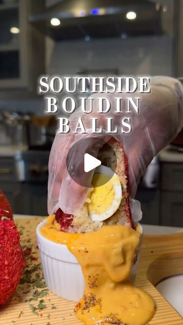 Homemade Boudin Balls, Flaming Hot Cheetos Boudin Balls, Boudin Balls Recipe Air Fryer, Boudin Balls With Pepper Jack Cheese, Cheesy Boudin Balls, Boudin Balls Recipe, Birthday Surprise Husband, Boudin Recipe, Boudin Balls