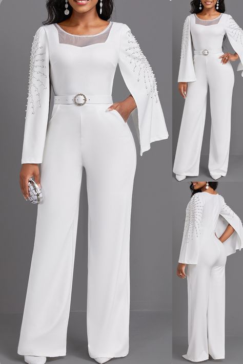 Jumpsuit With Cape, Long Black Jumpsuit, All White Party Outfits, White Party Outfit, Elegant Jumpsuit, Graduation 2024, Rompers For Women, Rompers Online, Off Shoulder Jumpsuit