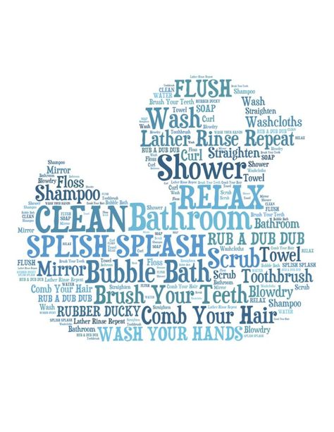 Bathroom Wall Subway Art-Free Printable Because I couldn't find any I liked for free, maybe this one suits you too!! :) I made this on Tagxedo-an awesome FREE site that allows you to make WORD CLOUDS-check it out!! I DO NOT MAKE MONEY FOR THE ENDORSEMENT, I JUST LIKE TO SHARE FREE STUFF!! LOL!! www.tagxedo.com Bathroom Printables Free, Subway Art Printables, Bathroom Art Printables, Word Clouds, Bathroom Printable, Bathroom Wall Decor Art, Bathroom Printables, Printables Free Kids, Free Printable Art