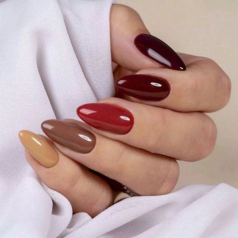 Unghie Sfumate, Fall Gel Nails, Her Nails, Makijaż Smokey Eye, Thanksgiving Nails, Dipped Nails, Chic Nails, Nail Polishes, Best Acrylic Nails