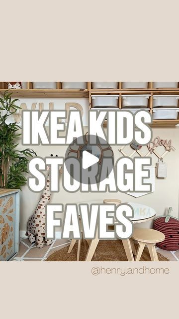 Leia and Henry • Home Decor Inspo 🤍 on Instagram: "INJECT SOME IKEA INTO YOUR KIDS SPACE!

Sharing the amazing storage solutions IKEA offers for a kids room! Using little hacks along the way as well as using stable storage items to make the most out of our playspace and my son’s bedroom! ✨

I hope this proves useful especially with Christmas round the corner and making space for new stuff! 

What’s your ‘go to’ Ikea storage for your child’s room? 

TAG a friend who needs to see this and remember to SAVE this reel ahead for your next IKEA shopping trip! 
.
.
.
#ikeahack #ikeahacks #ikeakids #ikeakidsstorage #ikeastorage #trofast #kidsstorageideas #playroom #playroominspo #kidsinteriors #childrensrooms #ikea #kinderzimmer #playroomdecor #toystorage  #ikeauk #kidsstorage #toyorganisation #ik Ikea Kids Storage, Ikea Kids Bedroom, Stable Storage, Ikea Uk, Ikea Kids Room, Ikea Shopping, Ikea Kids, Ikea Decor, Ikea Bedroom