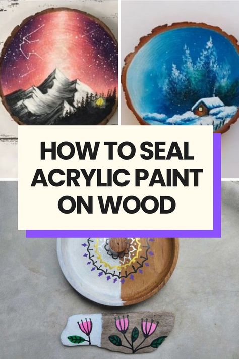 Head over to the blog for the complete guide to using acrylic paint on wood. I share with you the painting acrylic on the wood process, as well as painting on wood ideas and tips, such as how to paint on wood without brush strokes or which paint is the best. Best Paint For Wood Crafts, Acrylic Art On Wood, Tips For Painting With Acrylics, Acrylic On Wood Painting, Wood Painting Art Acrylics, Painting On Wood Acrylic, How To Paint Wood, Wood Acrylic Painting, Painting On Wood Ideas