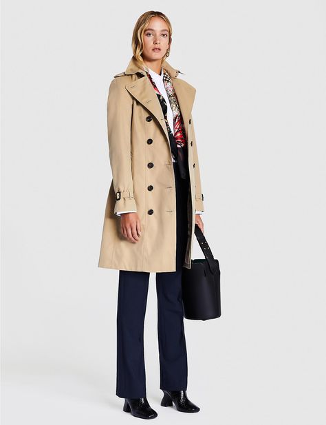 Burberry trench coat outfit