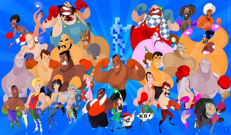 Title Bout by DanSchoening on DeviantArt Punch Out Game, Link To The Past, Min Min, Game Title, Logan Paul, Mario Art, Game Pictures, Punch Out, Mike Tyson