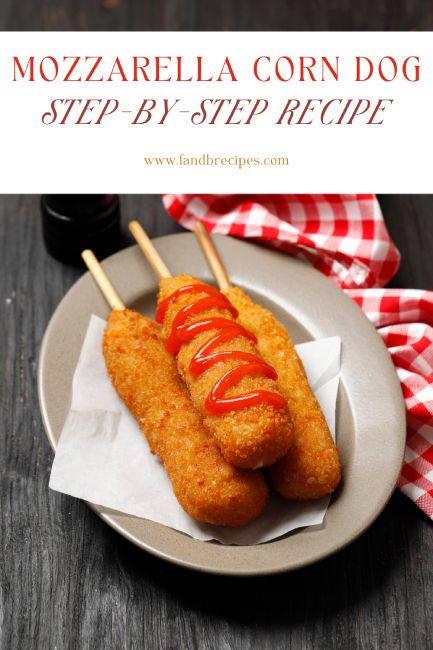 Mozzarella corn dogs are a delicious and easy-to-make snack. It is an appetizer that is sure to be a crowd-pleaser. With their crispy outer layer and melted cheese, these cheesy corn dogs are a fun twist on a classic recipe. It is sure to become a favourite.

They are one of the most popular Korean street foods. They're crunchy on the outside and loaded with gooey cheese on the inside! Learn how to make them today! Cheesy Corn Dogs, Mozzarella Corn Dogs, Cheese Corn Dogs Korean, Korean Cheese Corn Dog Recipe, Korean Food Corn Dog, Korean Mozzarella Corn Dog, Mozarella Corn Dog Aesthetic, Cheetos Cheese, Corndog Recipe