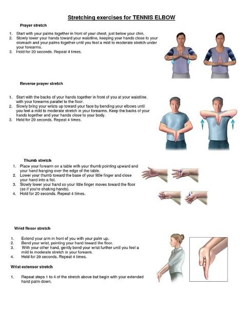 Stretches for tennis elbow Tennis Elbow Stretches, Tennis Elbow Relief, Tennis Elbow Exercises, Forearm Workout At Home, Elbow Exercises, Golfers Elbow, Wrist Exercises, Elbow Pain, Physical Therapy Exercises