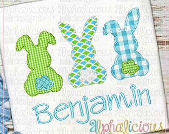 Etsy :: Your place to buy and sell all things handmade Rabbit Quilt, Easter Applique Designs, Embroidery Machine Ideas, Easter Applique, Appliqué Patterns, Easter Embroidery, Toddler Easter, Applique Embroidery Designs, Embroidery Software