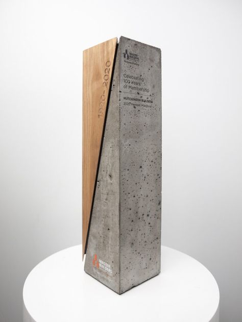 Best Quality Corporate Trophies in Melbourne | Design Awards Award Plaque Design, Wood Sign Design, Pigmented Concrete, Award Design, Award Trophy, Plaque Design, Glass Awards, Corporate Awards, Pillar Design