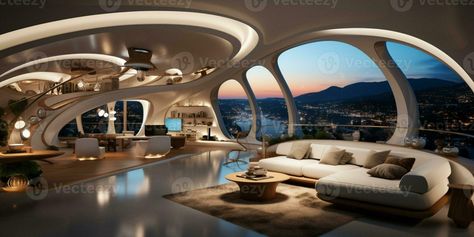 Futuristic room design of the apartment houseGenerated by Artificial Intelligence Futuristic Room Design, Neon District, Futuristic Apartment, Futuristic Room, Futuristic House, Futuristic Home, Tree Saw, The Apartment, Transformers Art