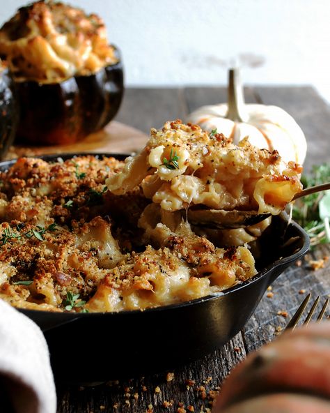 Thanksgiving Mac And Cheese, Grains Recipes, Delicious Potatoes, The Original Dish, Autumn Diy, Baked Squash, Baked Mac N Cheese, Baked Mac, Mac Cheese