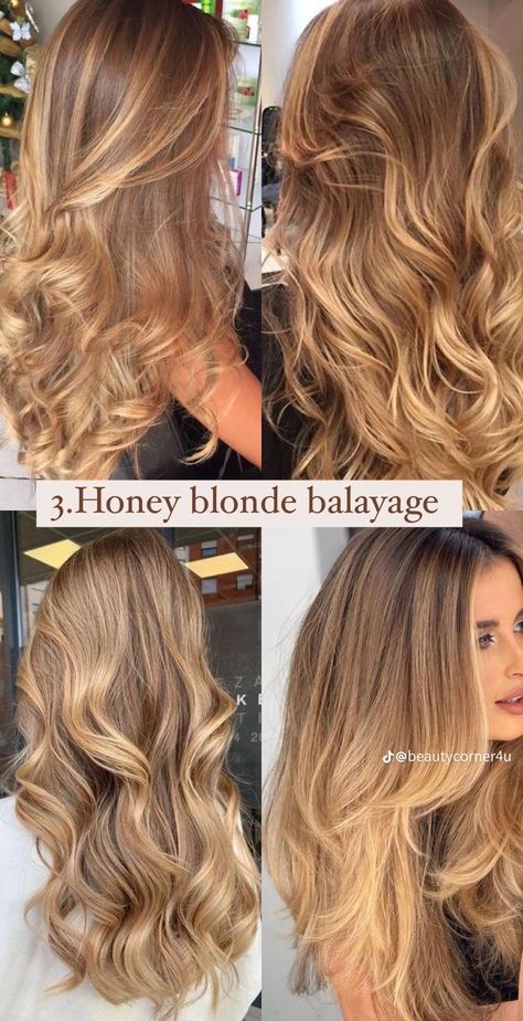 Honey Blond Balayage, 70 Hair, Gold Blonde Hair, Honey Blonde Balayage, Honey Blond, Rambut Brunette, Summer Blonde Hair, Blond Balayage, Brown Hair Inspo