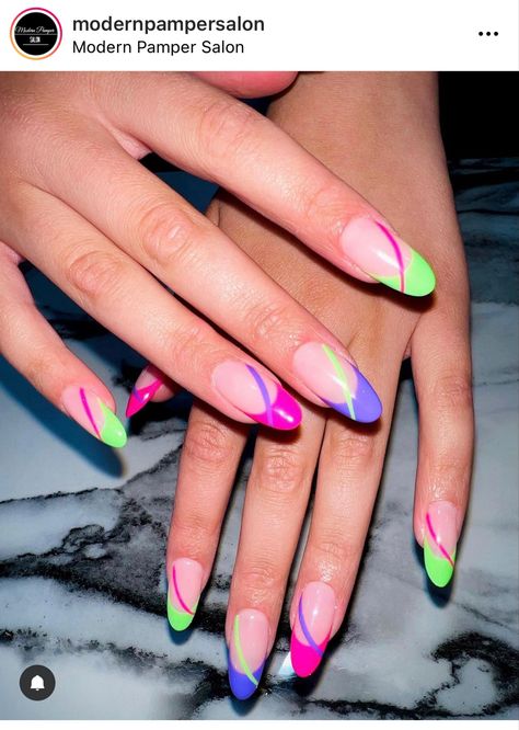 Nails 80s, 80s Nails, Nails Gel White, 90s Nails, Nail Room Ideas, Beach Nail Art, Nails Acrylic Pink, Nail Extensions Designs, Nails Orange