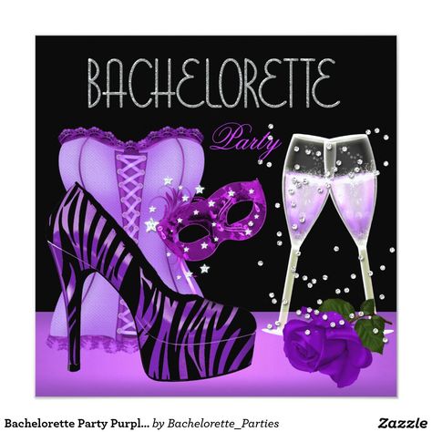 Corset Invitations, Hens Night Invitations, Champagne Bachelorette Party, Lingerie Bachelorette, Purple Mask, Wedding Centerpieces Mason Jars, Bridal Party Tables, Summer Bridal Showers, Bachelorette Party Planning