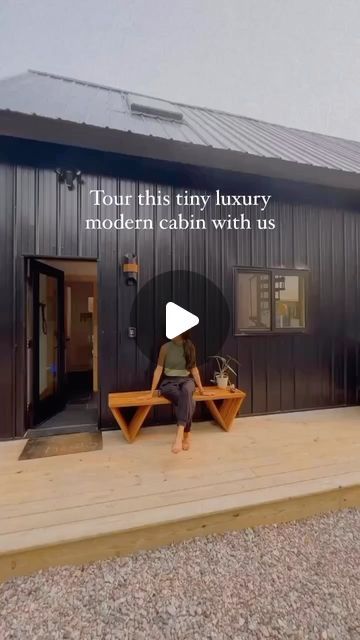 TINY HOUSES PHOTOS🏡 on Instagram: "📸 by @elycabincollective 
Tour this modern cabin with @nordicmediamaven It sits on 22 acres in Ely, Minnesota. No detail was spared when creating this luxurious stay for couples. The rain shower steals the show, but the skylight in the loft is not to be missed. 
-
Follow @tiny.housees for more!
-
#tinyhouse #tinyhome #tinyhouses #tinyhomes" Ely Minnesota, Tiny Luxury, Modern Cabin, The Loft, Rain Shower, Ely, The Rain, Tiny House, Minnesota