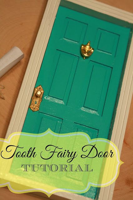 Fairy Door Ideas, Tooth Fairy Door, Diy Fairy Door, Tooth Fairy Ideas, Tooth Fairy Doors, Fairy Things, Door Knobs And Knockers, Dollar Bill Origami, Fairy Ideas