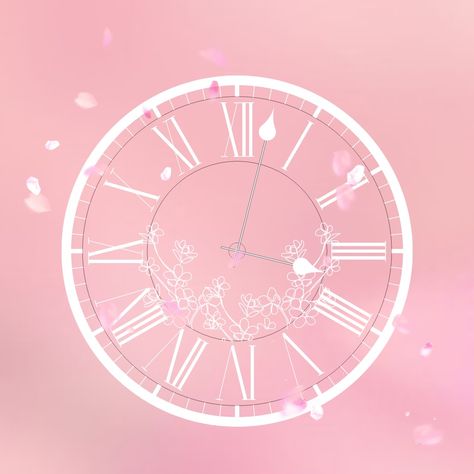 Clock Pink Logo, Pink Clock Aesthetic, Clock Icon Aesthetic Pink, Clock Aesthetic Wallpaper, Pink Clock Icon, Pink Calendar Icon, Pink Clock, Pink Calendar, Magical Theme