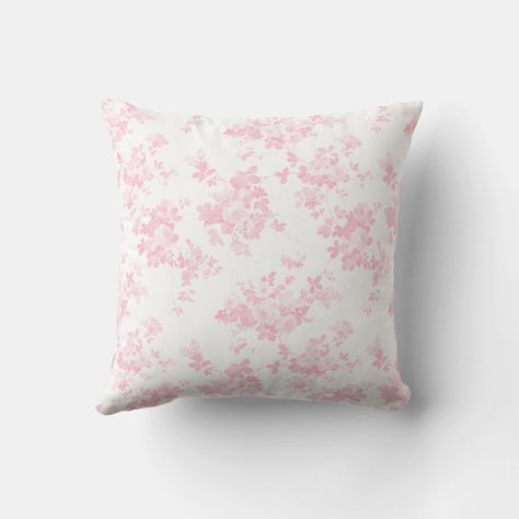 Blush pink vintage roses elegant floral throw pillow  Zazzle Pale Pink Throw Pillows, Light Pink Decorative Pillows, Pink Floral Throw Pillows, Pink Floral Blanket, Pink Dorm Decorations, Light Pink Pillows Bedroom, Pink Floral Pillows, Pink And White Throw Pillows, Coquette Throw Pillow