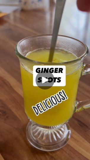 14K views · 559 reactions | Ginger Shots - homemade and cheaper than shop bought and without the single use plastic. 
Watch to the end for recipe and handy cleaning tip.
Pure magic... | By Nancy Birtwhistle | Facebook Cold Recipes, Nancy Birtwhistle, Immunity Shots, Ginger Shot Recipe, Ginger Shots, 200k Views, 2024 Recipes, Health Drinks, Water Kefir