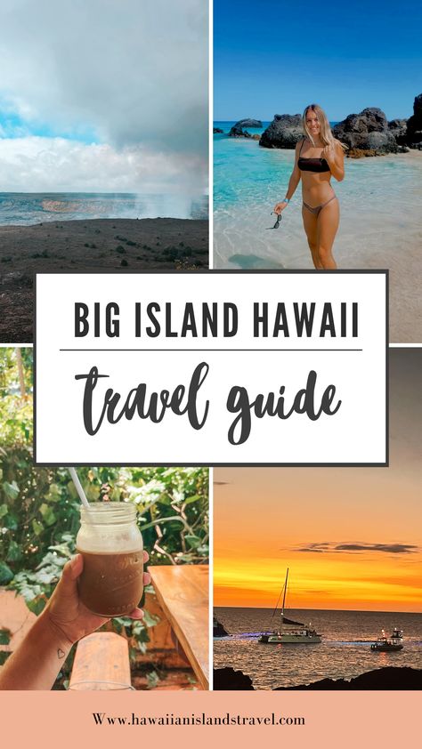 Exactly what to do in Hawaii’s Big Island, including Hilo, Kona, Volcanoes National Park, Big Island beaches, where to stay in the Big Island and more! #bigisland #hawaii #hawaiiisland #bigislandhawaii #hilo #kona #bigislandbeaches #konabeaches #thingstodobigisland Kona Beaches, Mauna Kea Beach Hotel, The Big Island Hawaii, Big Island Travel, Green Sand Beach, Hawaii Things To Do, Hawaii Travel Guide, Utah Road Trip, Hawaii Volcanoes National Park