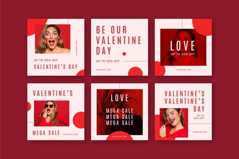 Valentines Day Templates Instagram, Valentines Social Media Posts, Valentines Day Post Social Media, Valentines Post Instagram, Valentines Day Social Media Posts, Valentine Social Media Post, Valentine Instagram Post, Valentines Day Ads, Valentines Day Instagram Post