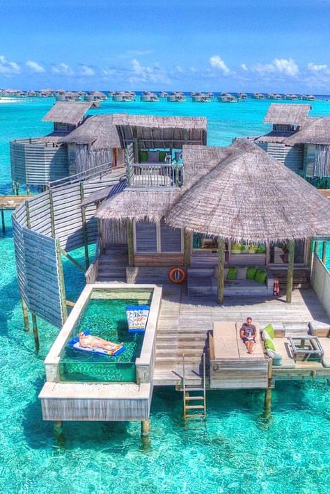 honeymoon islands maldive Water Villa, Best Honeymoon Destinations, Best Honeymoon, Dream Holiday, Bhutan, Honeymoon Destinations, Vacation Places, Bora Bora, Beautiful Places To Travel