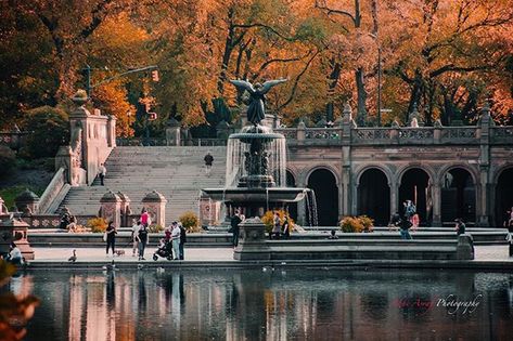 New York | Travel community on Instagram: “Bethesda Fountain, Central park✨ ⠀ 📷Fantastic photo by @abradabra__  😍🌆 🔥FOUNDER: @marknayman ✨ ✈Mark your photo with tag #nycityworld and…” Bethesda Fountain Central Park, Bethesda Fountain, New York Attractions, Public Space Design, York Travel, Ny City, I ❤ Ny, New York Travel, Central Park