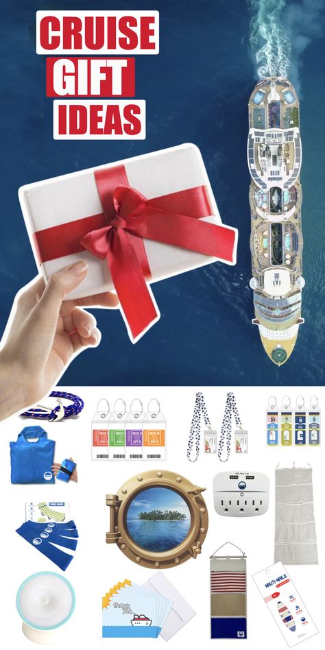 Cruise gifts - 19 gift ideas for cruise passengers Gifts For Cruise Gift Exchange, Cruise Wedding Gifts For Guests, Cruise Kit Gift Ideas, Gifts For A Cruise Trip, Cruise Gifts Ideas, Disney Cruise Gift Ideas, Cruise Cabin Gift Exchange Ideas, Cruise Ship Gift Exchange, Cruise Gift Exchange Ideas