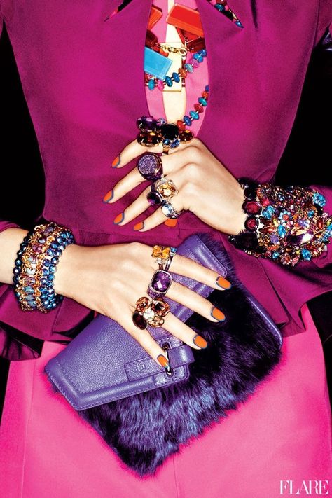 venomously sweet Arm Candies, Canada Fashion, Glam Lifestyle, Jewelry Editorial, Color Fashion, Jewelry Photography, Bijoux Diy, Jewel Tones, Style Outfits