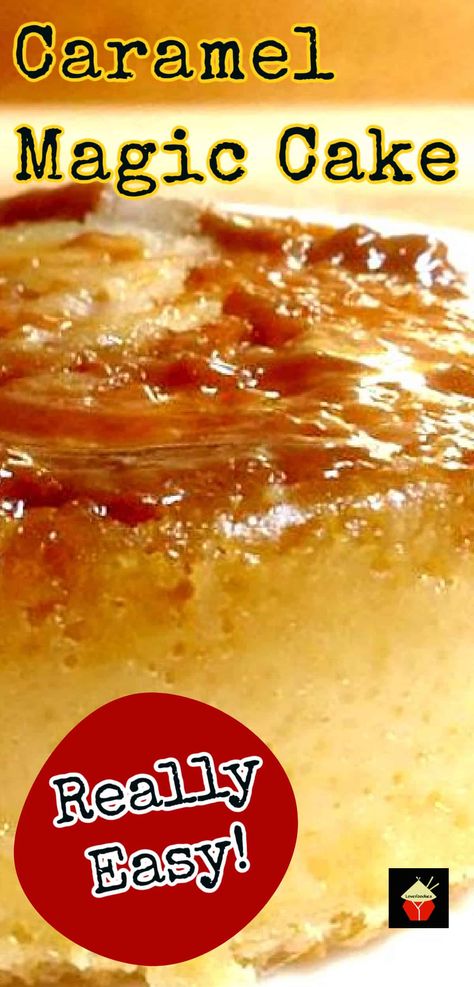 Dreamy Desserts, Easy Cakes, Magic Bars, Biscuit Recipes, Magic Cake, Cake Easy, Caramel Cake, Caramel Recipes, Fun Recipes