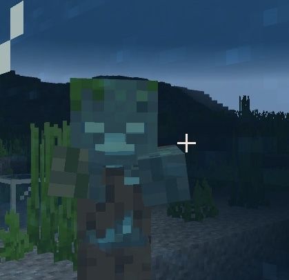 #drowned #minecraft Drowned Minecraft, Minecraft Stuff, Ben 10, Minecraft, Video Games, Statue, Quick Saves, Video Game