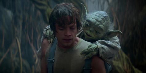 Luke Skywalker Meditating, Yoda Meditating, Luke Skywalker Yoda, Visual Dictionary, Star Wars Empire, Jedi Master, George Lucas, The Empire Strikes Back, Last Jedi