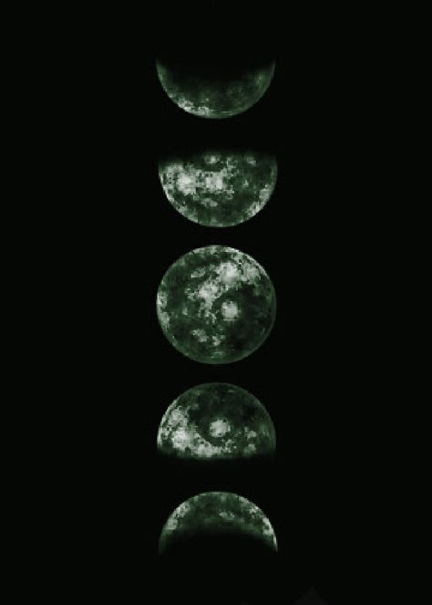 Green Moon, Moon Aesthetic, Green Room, Green Rooms, Room Pictures, Picture Collage, Room Posters, Cellphone Wallpaper, Green Aesthetic