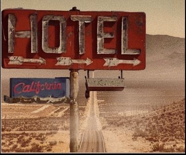 Wallpaper, music, the eagles. The Eagles Hotel California, 60s California Aesthetic, Hotel California Aesthetic, Vintage California Aesthetic, 80s Diner, 70s California, Duffy Duck, Coney Island Baby, Americana Aesthetic