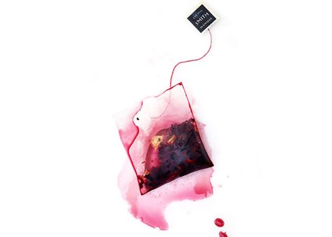 steven-smith-teamaker-big-hibiscus-herbal-infusion Tee Kunst, Tea Bag Art, Arte 8 Bits, Tea Art, Watercolor Inspiration, Food Illustrations, Tea Bag, Artsy Fartsy, Food Art