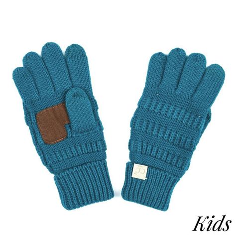 C C Logo, Kid Gloves, Cc Beanie, Kids Beanies, C Logo, Touch Screen Gloves, Family Celebrations, Knitting For Kids, Knitted Gloves